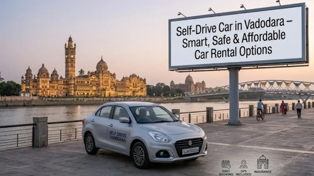 Self-drive car in Vadodara for convenient and flexible city travel