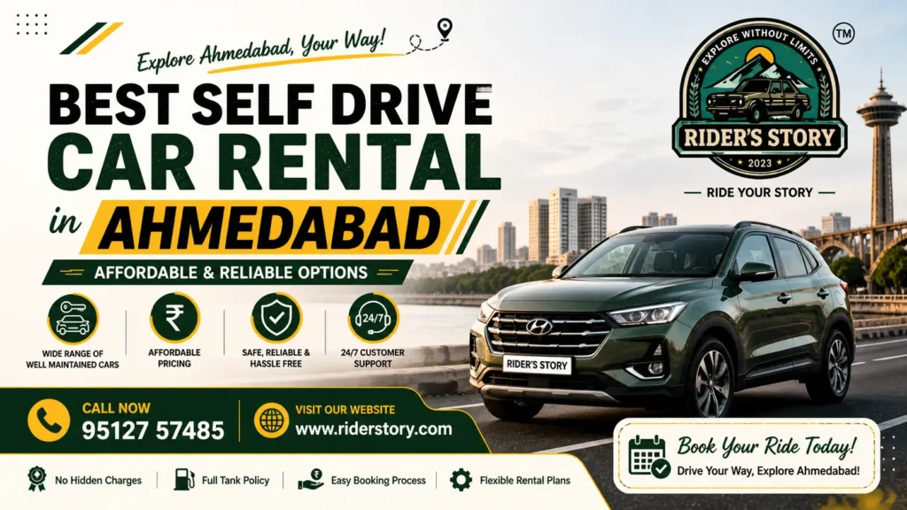 Best self drive car rental in Ahmedabad for affordable and convenient travel
