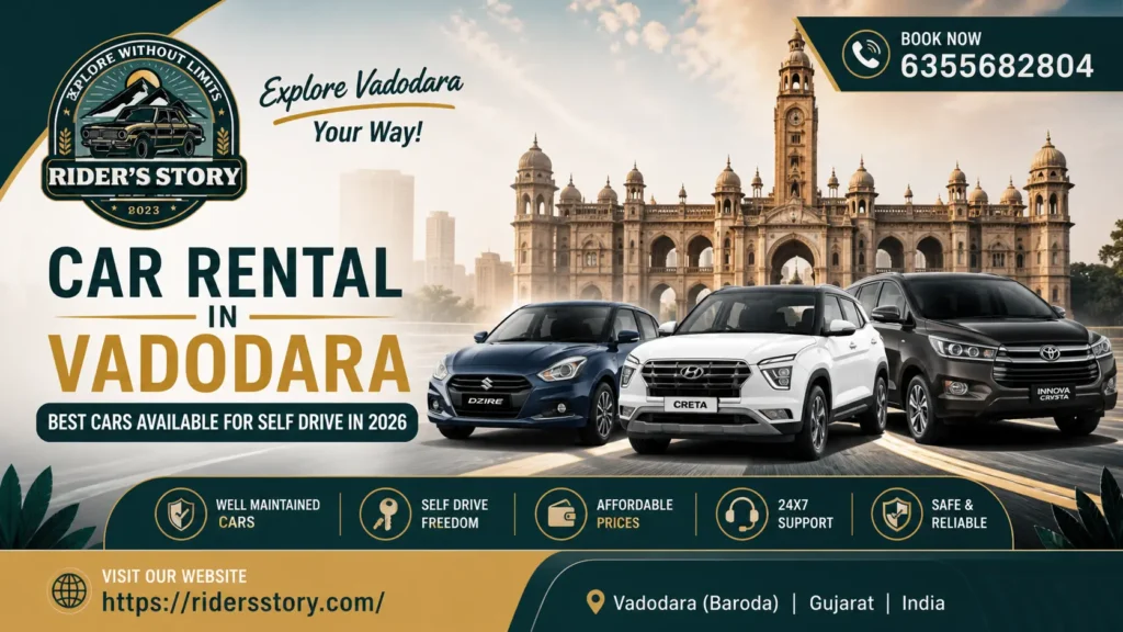 Car rental in Vadodara for convenient travel and affordable vehicle options