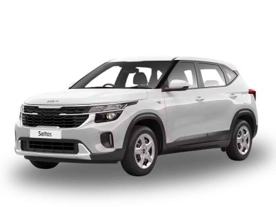 Kia Seltos self drive SUV with premium cabin, touchscreen infotainment and spacious seating